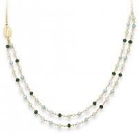 AMEN Kette 43 + 3 cm Silber CLGVE