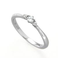 Ring Silber 925 rhodiniert Zirkonia Weite 54