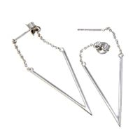 Ohrpendel Silber 925 rhodiniert (Stecker)