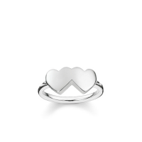 Thomas Sabo Ring 2 Herzen TR2081-001-12-56
