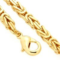 Armband Königskette Doublé 21 cm