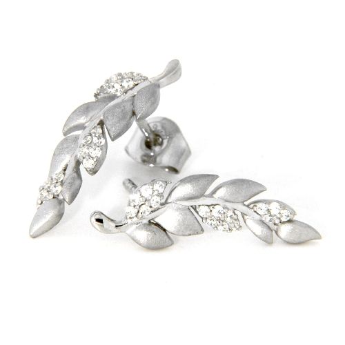 Ohrstecker Silber 925 rhodiniert