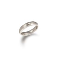 Boccia Titanium Ring Brillant 0130-1166 Größe 66