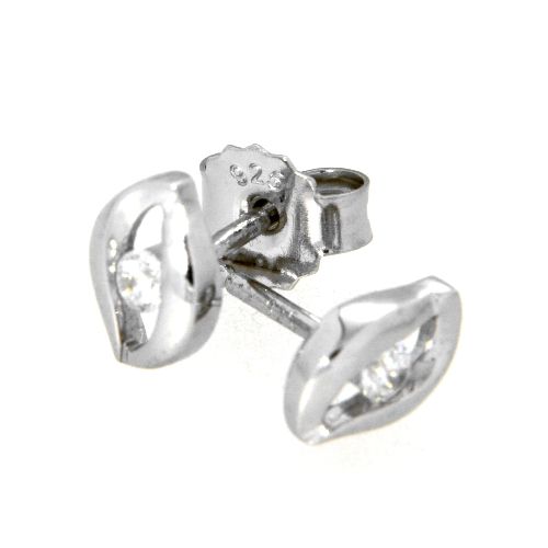 Ohrstecker Silber 925 rhodiniert