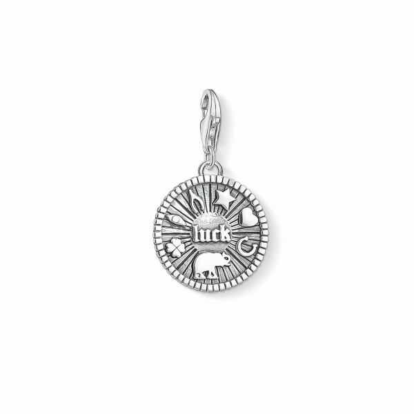Thomas Sabo Charm-Anhänger Glücks-Coin 1682-637-21