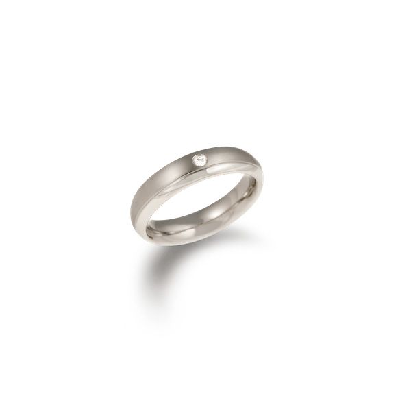 Boccia Titanium Ring Brillant 0130-1161 Größe 61