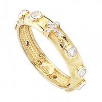 AMEN Ring Silber Kreuz Gr. 52 AROGB-12