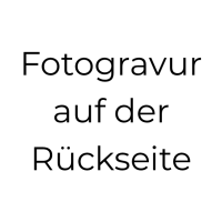 Extra: Fotogravur auf der Rückseite