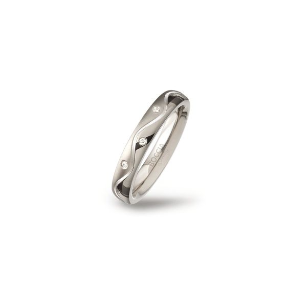 Boccia Titanium Ring Brillant 0150-0250 Größe 50