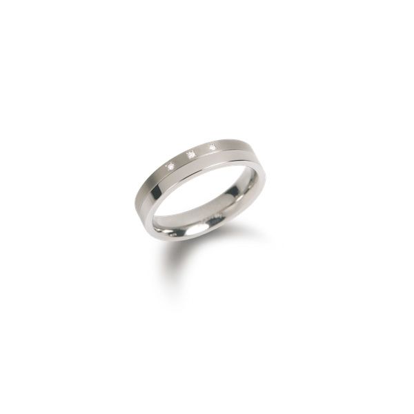 Boccia Titanium Ring Brillant 0129-0351 Größe 51