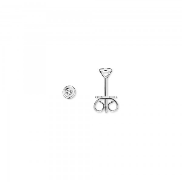 Ohrstecker Brillant 0,05 ct. 585 Weißgold