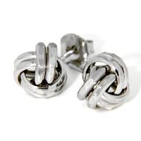 Ohrstecker Silber 925 rhodiniert 