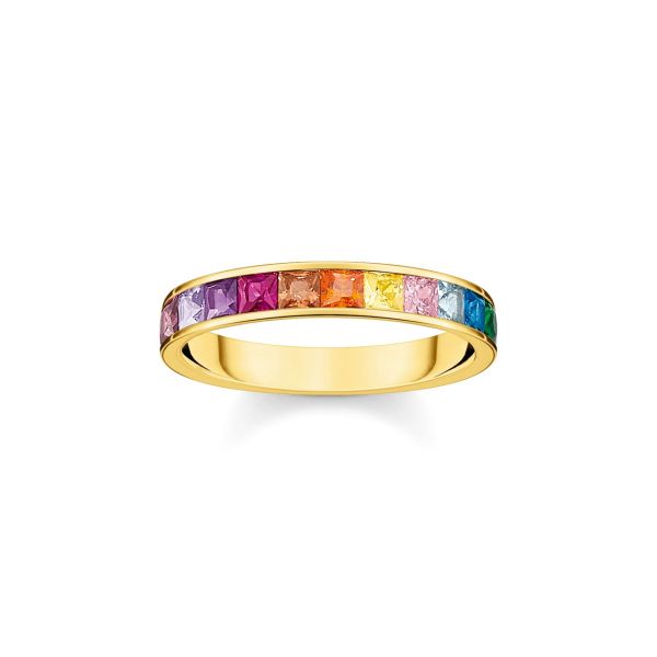 Thomas Sabo Ring Rainbow Heritage TR2403-996-7-60 Größe 60