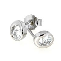 Ohrstecker Silber 925 rhodiniert