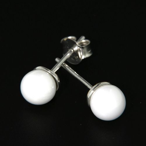 Ohrstecker Silber 925 rhodiniert