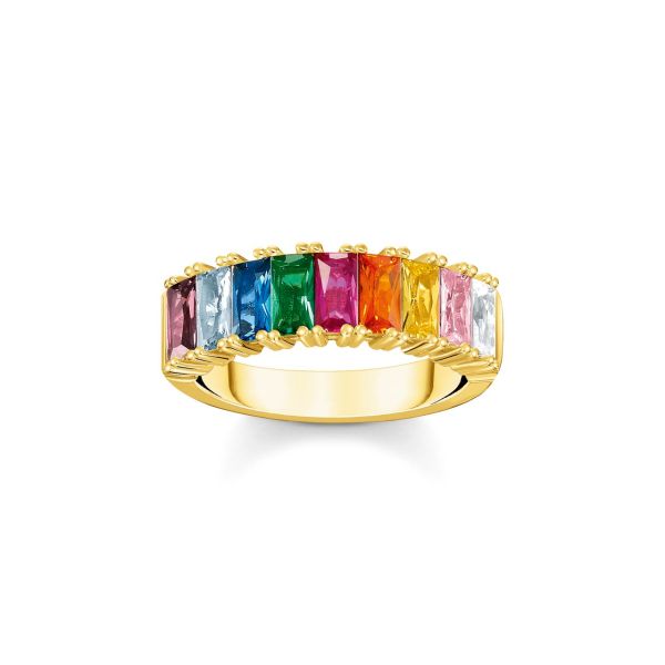 Thomas Sabo Ring Rainbow Heritage TR2404-996-7-58 Größe 58