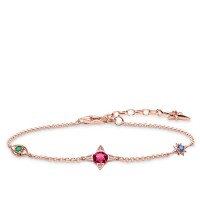 Thomas Sabo Armband Stern rosé Länge 19 cm A1913-321-7-L19v