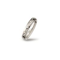 Boccia Titanium Ring Brillant 0150-0249 Größe 49