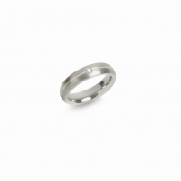 Boccia Titanium Ring Brillant 0130-0549 Größe 49