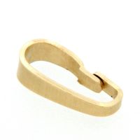 Anhängerschlaufen Gold 333 