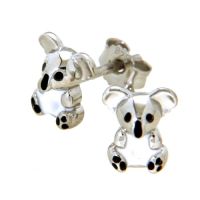 Ohrstecker Silber 925 rhodiniert Koalabär