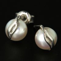 Ohrstecker Silber 925 rhodiniert