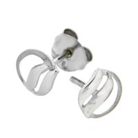 Ohrstecker Silber 925 rhodiniert
