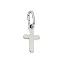 Kreuzanhänger Silber 925 rhodiniert