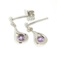 Ohrpendel (Stecker) Silber 925 rhodiniert