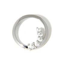 Anhänger 333 Weißgold