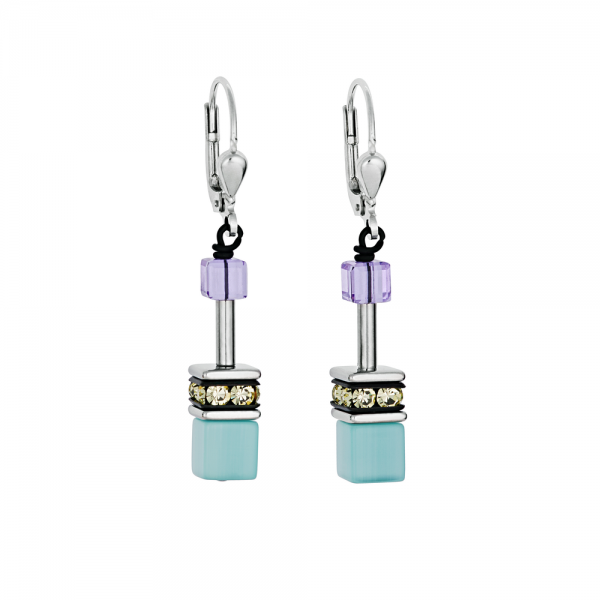 COEUR DE LION Ohrhänger Geo Cube 2838/20/1544