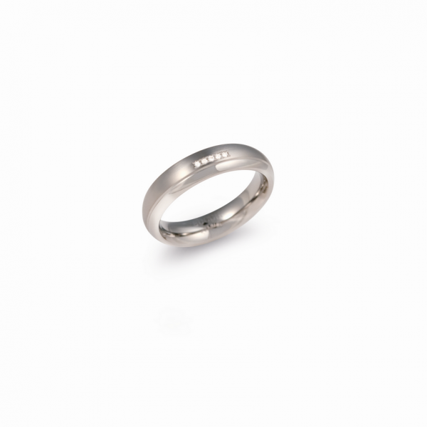 Boccia Titanium Ring Brillant 0130-0960 Größe 60