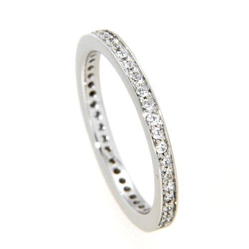 Ring Gold 333 Weißgold Memoirering Weite 50