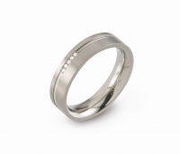 Boccia Titanium Ring Brillant 0149-0265 Größe 65