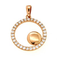 Anhänger Silber 925 rosé vergoldet