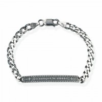 AMEN Armband 205 cm Silber BRSST-205