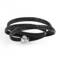 AMEN Armband 60 cm Leder TA02-60