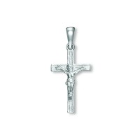 Anhänger Kreuz 925 Silber rhodiniert