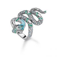Thomas Sabo Ring Schlange TR2181-845-17-54