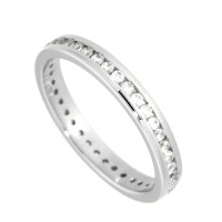 Ring (Memoire) Silber 925 rhodiniert Weite 62