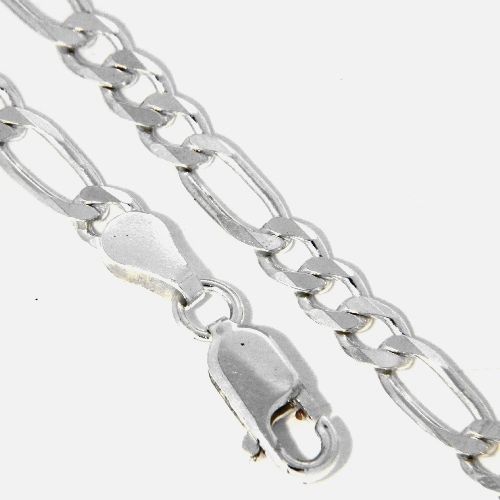 Figarokette (FP103) Silber 925 60 cm