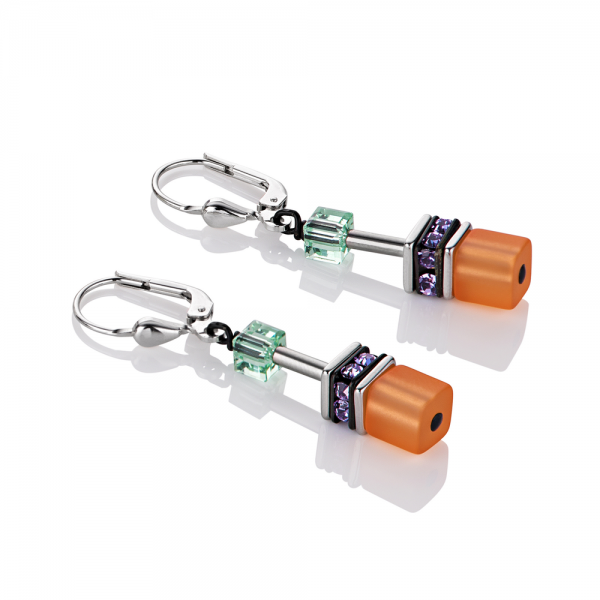 COEUR DE LION Ohrhänger Geo Cube 2838/20/1551