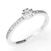 AMEN Ring Silber Kreuz Gr. 52 RZ5-12