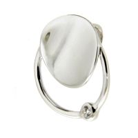 Anhänger Silber 925 rhodiniert Zirkonia 