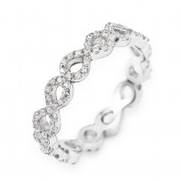 AMEN Ring Silber Hufeisen Gr. 58 RINZ-18