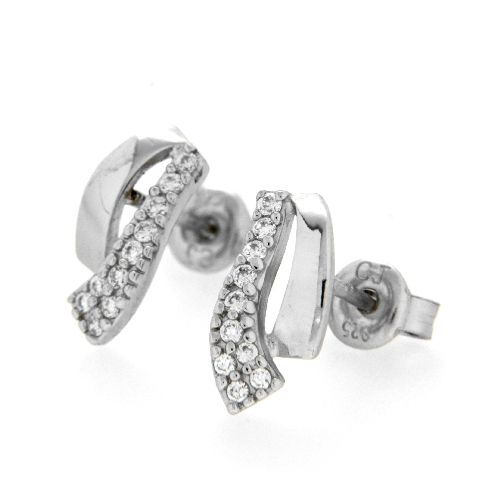 Ohrstecker Silber 925 rhodiniert