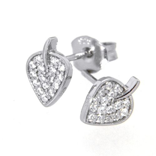 Ohrstecker Silber 925 rhodiniert