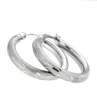 Creolen Silber 925 rhodiniert