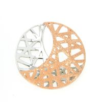 Anhänger Silber 925 rhodiniert & rosé vergoldet