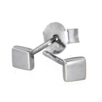 Ohrstecker Silber 925 rhodiniert 3,5mm